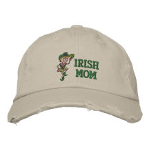Gorra bordado mamá irlandesa gorra de beisbol bordada