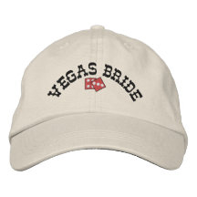 Gorra bordado novia de Vegas Gorras Bordadas