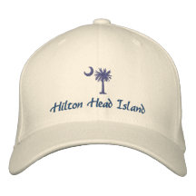 Gorra bordado Palmetto de Hilton Head Island Gorra De Beisbol Bordada