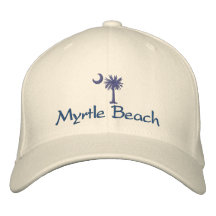 Gorra bordado Palmetto de Myrtle Beach Gorra Bordada