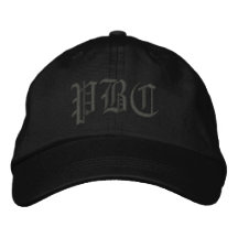 Gorra bordado PBC Gorra De Béisbol Bordada