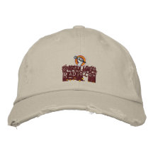 Gorra bordado radio espartano de la juventud gorra de béisbol