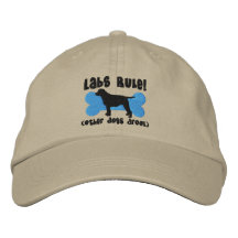 Gorra bordado regla de los laboratorios gorra bordada