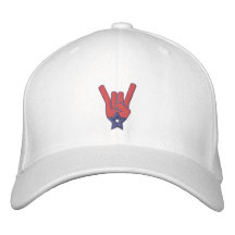 Gorra bordado RockStar del americano Gorra Bordada