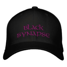 Gorra bordado sinapsis negra gorras bordadas