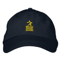 Gorra bordado WCC de la marina de guerra del oro Gorro Bordado