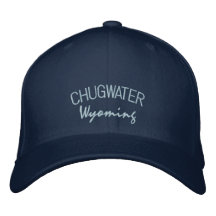 Gorra bordado Wyoming de Chugwater Gorra De Béisbol