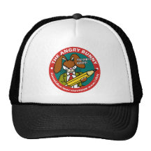 Gorra borrado conejito enojado