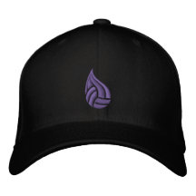 Gorra cabido negro gorra de béisbol