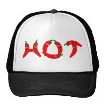 Gorra candente de la pimienta de chile