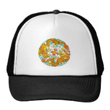 Gorra chino de los dragones (v8)