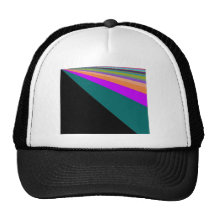 Gorra cibernético del arco iris