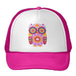 Gorra colorido del búho