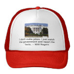 Gorra con la cita de Rogers de la voluntad