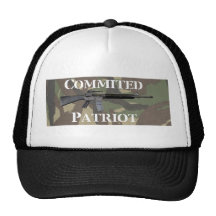 ¡Gorra confiado del camionero del patriota M16 - A