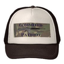 ¡Gorra confiado del camionero del patriota M16 - A