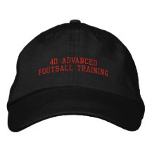 GORRA de 4DAFT BLACK/RED Gorro Bordado
