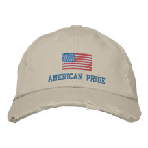 Gorra de béisbol americana del orgullo