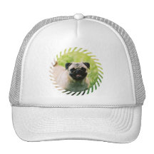 Gorra de béisbol del perrito del barro amasado