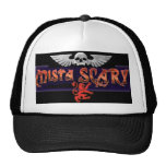 Gorra de béisbol desenfrenado del cráneo del ala d