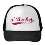 gorra de béisbol marrón del a'Becket