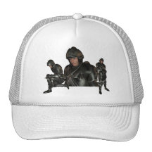 Gorra de béisbol medieval del guerrero