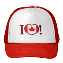 Gorra de Canadá del corazón