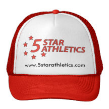 gorra de cinco estrellas del atletismo