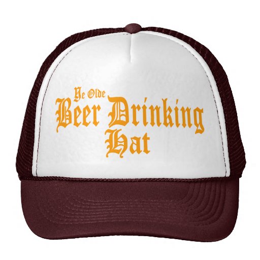 Gorra de consumición de la cerveza de YE Olde