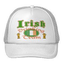 Gorra de consumición irlandés del equipo 2