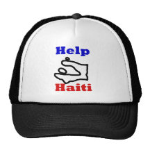 Gorra de Haití de la ayuda