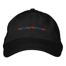 Gorra de HipHopRap4RonPaul-Embroidered Gorras De Béisbol Bordadas