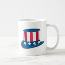 Gorra de julio del cuarto tazas de café