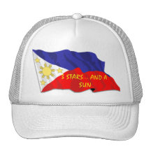 Gorra de la bandera de Phillipino