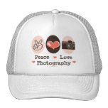 Gorra de la cámara de la fotografía del amor de la