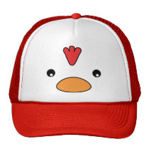 Gorra de la cara del pollo gorras