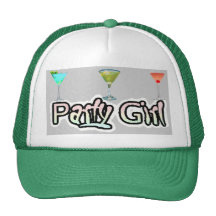 Gorra de la chica marchosa (blanco/verde)