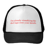 Gorra de la cinta aislante