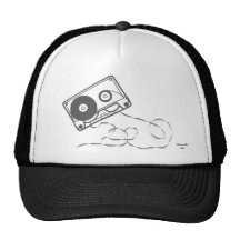 Gorra de la cinta de casete