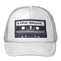 Gorra de la cinta de casete de la escuela vieja