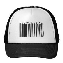 gorra de la clave de barras