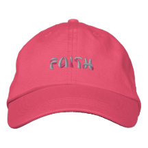 Gorra de la conciencia de la FE Gorras De Beisbol Bordadas