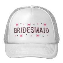 Gorra de la dama de honor de la cebra