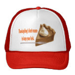 Gorra de la empanada de la acción de gracias