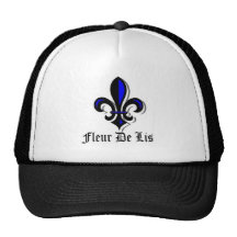 Gorra de la flor de lis
