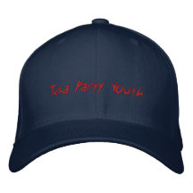 Gorra de la juventud de la fiesta del té gorras bordadas
