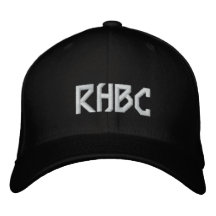 Gorra de la juventud de RHBC - negro Gorras Bordadas