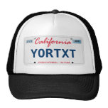 Gorra de la licencia de CA