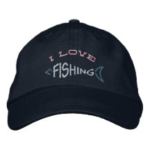 Gorra de la pesca gorra de beisbol bordada