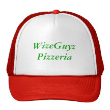 Gorra de la pizzería de WizeGuyz